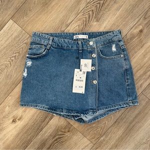 ZARA Denim Skort - NWT